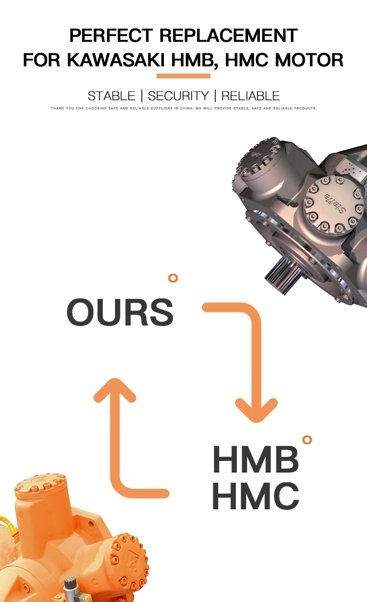 Kawasaki Staffa Hmb010 Hmb030 Hmb045 Hmb060 Hmb080 Hmb100 Hmb125 Hmb150 Hmb200 Hmb270 Hmb325 Hmhdb400 Piston Hydraulic Motor