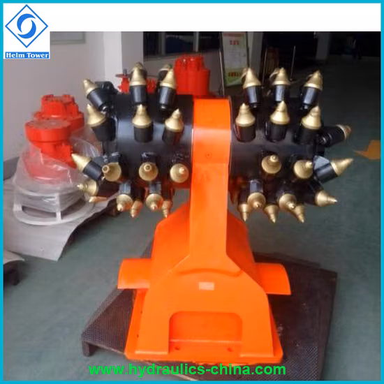 掘削機は油圧回転式水平ドラム カッター Hdc18 Hdce18 を分けます