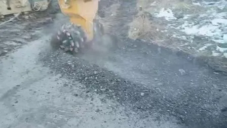 12t掘削機油圧ハードダブルドラムカッター