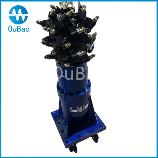 トレンチ用油圧ロータリードラムカッター専門フライス盤メーカー