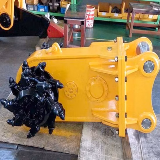 掘削機用の最高価格の油圧ドラム カッター横ドラム カッター